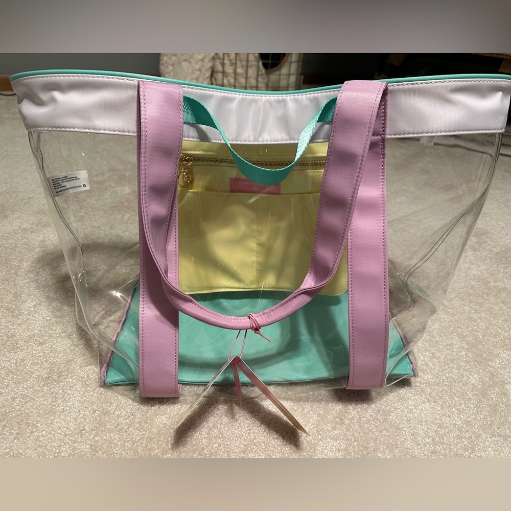 Stoney Clover Lane x Target Clear Transparent Beach Tote Bag